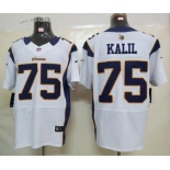 nike nfl jerseys minnesota vikings #75 kalil white[Elite]