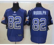 nike nfl jerseys minnesota vikings #82 rudolph purple[Elite drift fashion][rudolph]