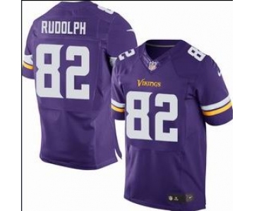 nike nfl jerseys minnesota vikings #82 rudolph purple[new Elite][rudolph]