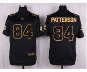 nike nfl jerseys minnesota vikings #84 cordarrelle patterson black gold collection[Elite]