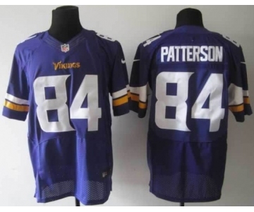 nike nfl jerseys minnesota vikings #84 patterson purple[new Elite ]