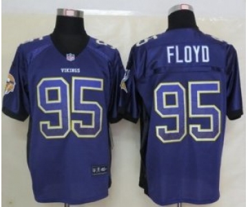 nike nfl jerseys minnesota vikings #95 floyd purple[Elite drift fashion]