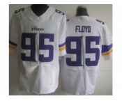 nike nfl jerseys minnesota vikings #95 sharrif floyd white [New Elite]