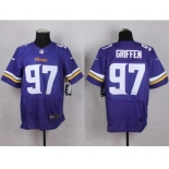 nike nfl jerseys minnesota vikings #97 griffen purple[Elite]