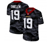 Men NEW Nike Minnesota Vikings #19 Thielen 2020 Nike 2ndCamo Salute to Service Limited