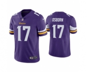 Men's Minnesota Vikings #17 K.J. Osborn Purple Vapor Untouchable Limited Stitched Jersey