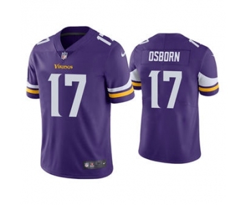 Men's Minnesota Vikings #17 K.J. Osborn Purple Vapor Untouchable Limited Stitched Jersey