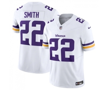 Men's Minnesota Vikings #22 Harrison Smith White 2023 F.U.S.E. Vapor Untouchable Stitched Jersey