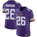 Men's Minnesota Vikings #26 Kene Nwangwu Purple Vapor Untouchable Limited Stitched Jersey