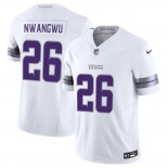 Men's Minnesota Vikings #26 Kene Nwangwu White F.U.S.E. Winter Warrior Limited Stitched Jersey