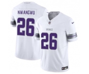 Men's Minnesota Vikings #26 Kene Nwangwu White F.U.S.E. Winter Warrior Limited Stitched Jersey