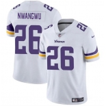 Men's Minnesota Vikings #26 Kene Nwangwu White Vapor Untouchable Limited Stitched Jersey