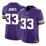 Men's Minnesota Vikings #33 Aaron Jones Purple F.U.S.E. Vapor Untouchable Limited Football Stitched Jersey