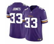 Men's Minnesota Vikings #33 Aaron Jones Purple F.U.S.E. Vapor Untouchable Limited Football Stitched Jersey