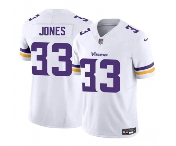 Men's Minnesota Vikings #33 Aaron Jones White F.U.S.E. Vapor Untouchable Limited Football Stitched Jersey