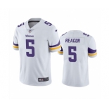 Men's Minnesota Vikings #5 Jalen Reagor White Vapor Untouchable Stitched Jersey