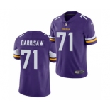 Men's Minnesota Vikings #71 Christian Darrisaw Purple 2021 Vapor Untouchable Limited Stitched Football Jersey