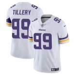 Men's Minnesota Vikings #99 Jerry Tillery White Vapor Untouchable Limited Football Stitched Jersey