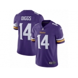 Men's Nike Minnesota Vikings #14 Stefon Diggs Vapor Untouchable Limited Purple Team Color NFL Jersey