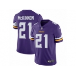 Men's Nike Minnesota Vikings #21 Jerick McKinnon Vapor Untouchable Limited Purple Team Color NFL Jersey