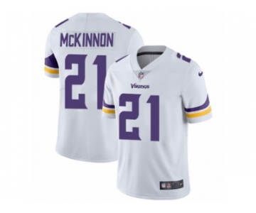 Men's Nike Minnesota Vikings #21 Jerick McKinnon Vapor Untouchable Limited White NFL Jersey