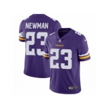 Men's Nike Minnesota Vikings #23 Terence Newman Vapor Untouchable Limited Purple Team Color NFL Jersey