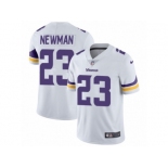 Men's Nike Minnesota Vikings #23 Terence Newman Vapor Untouchable Limited White NFL Jersey