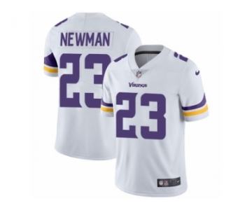 Men's Nike Minnesota Vikings #23 Terence Newman Vapor Untouchable Limited White NFL Jersey