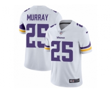 Men's Nike Minnesota Vikings #25 Latavius Murray Vapor Untouchable Limited White NFL Jersey