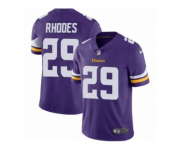 Men's Nike Minnesota Vikings #29 Xavier Rhodes Vapor Untouchable Limited Purple Team Color NFL Jersey