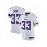 Men's Nike Minnesota Vikings #33 Dalvin Cook Vapor Untouchable Limited White NFL Jersey