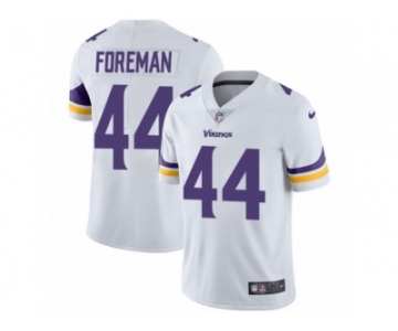 Men's Nike Minnesota Vikings #44 Chuck Foreman Vapor Untouchable Limited White NFL Jersey