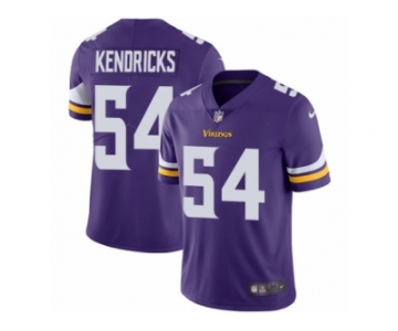 Men's Nike Minnesota Vikings #54 Eric Kendricks Vapor Untouchable Limited Purple Team Color NFL Jersey