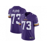 Men's Nike Minnesota Vikings #73 Sharrif Floyd Vapor Untouchable Limited Purple Team Color NFL Jersey