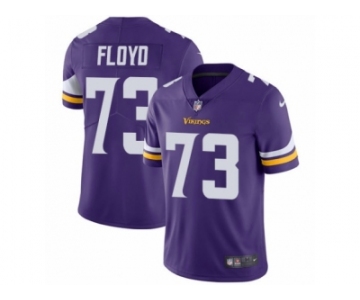 Men's Nike Minnesota Vikings #73 Sharrif Floyd Vapor Untouchable Limited Purple Team Color NFL Jersey