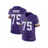 Men's Nike Minnesota Vikings #75 Alex Boone Vapor Untouchable Limited Purple Team Color NFL Jersey