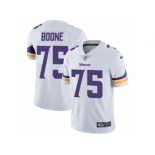 Men's Nike Minnesota Vikings #75 Alex Boone Vapor Untouchable Limited White NFL Jersey