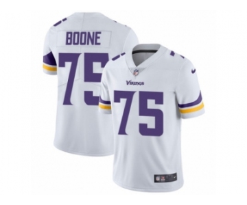 Men's Nike Minnesota Vikings #75 Alex Boone Vapor Untouchable Limited White NFL Jersey