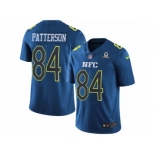 Men's Nike Minnesota Vikings #84 Cordarrelle Patterson Limited Blue 2017 Pro Bowl NFL Jersey