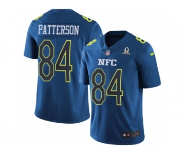 Men's Nike Minnesota Vikings #84 Cordarrelle Patterson Limited Blue 2017 Pro Bowl NFL Jersey