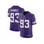 Men's Nike Minnesota Vikings #93 John Randle Vapor Untouchable Limited Purple Team Color NFL Jersey