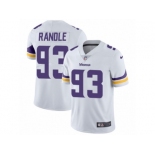 Men's Nike Minnesota Vikings #93 John Randle Vapor Untouchable Limited White NFL Jersey