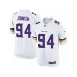 Men's Nike Minnesota Vikings #94 Jaleel Johnson Limited White NFL Jersey