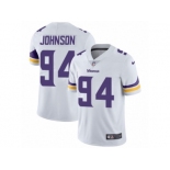 Men's Nike Minnesota Vikings #94 Jaleel Johnson Vapor Untouchable Limited White NFL Jersey