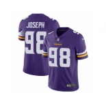 Men's Nike Minnesota Vikings #98 Linval Joseph Vapor Untouchable Limited Purple Team Color NFL Jersey