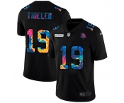 Minnesota Vikings #19 Adam Thielen Men's Nike Multi-Color Black 2020 NFL Crucial Catch Vapor Untouchable Limited Jersey