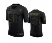 Minnesota Vikings #56 Garrett Bradbury Black 2020 Salute to Service Limited Jersey