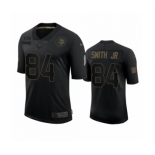 Minnesota Vikings #84 Irv Smith Jr. Black 2020 Salute to Service Limited Jersey