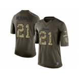 Nike Minnesota Vikings #21 Jerick McKinnon Green Men Stitched NFL Limited 2015 Salute To Service Jersey