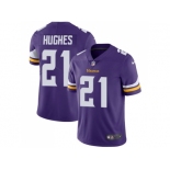 Nike Minnesota Vikings #21 Mike Hughes Purple Team Color Men Stitched NFL Vapor Untouchable Limited Jersey